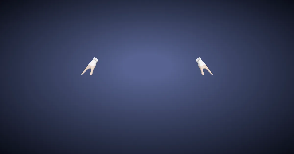 3D-Ansicht von Heiler-Handschuhe