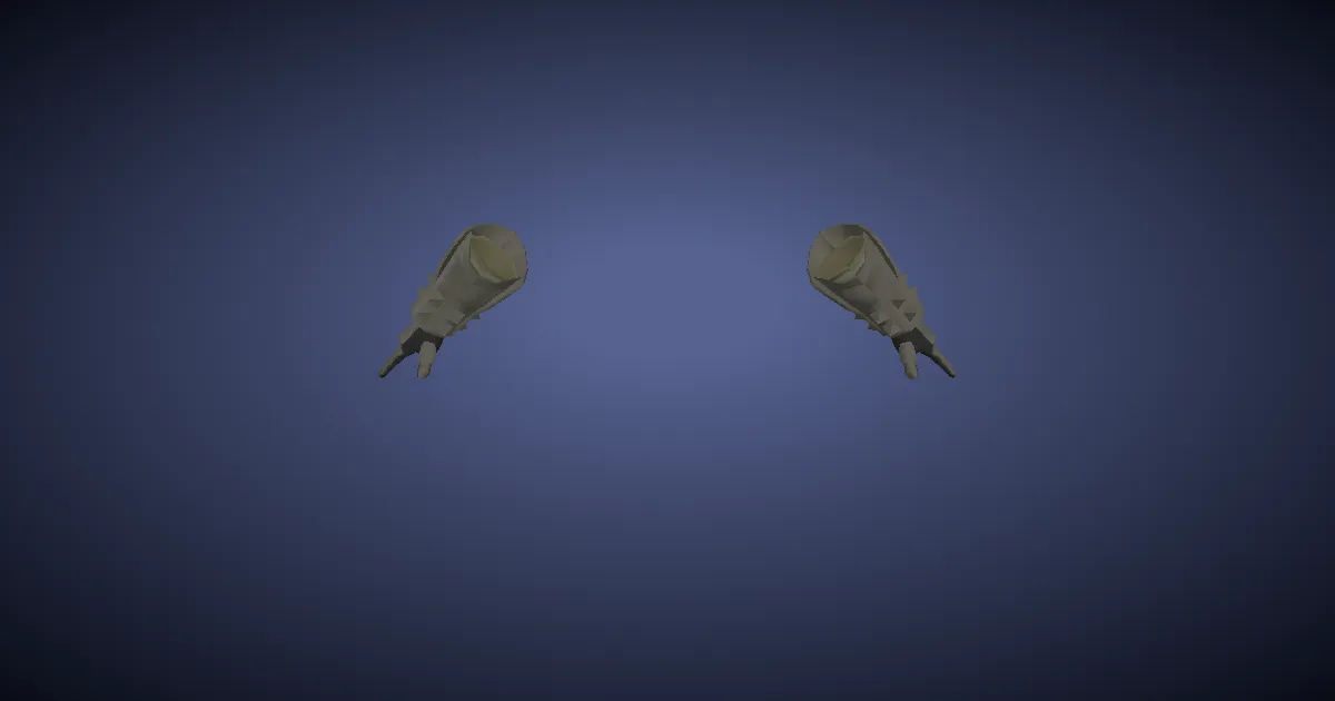 Noct Gauntlets - 3D render