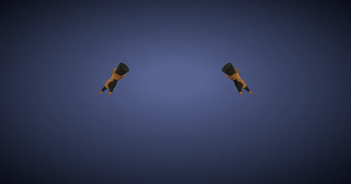 Rendu 3D de Gants d'halieutiste améliorés