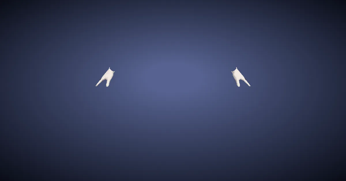 Field Commander's Gloves - 3D render