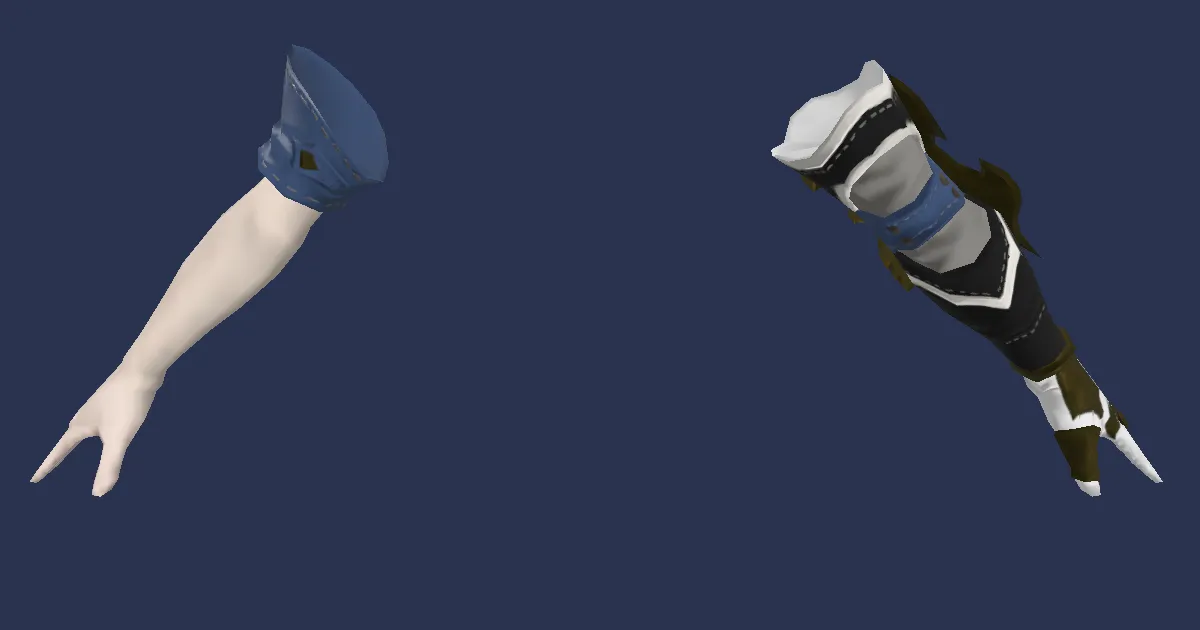 Atrociraptorskin Armguard of Scouting - 3D render