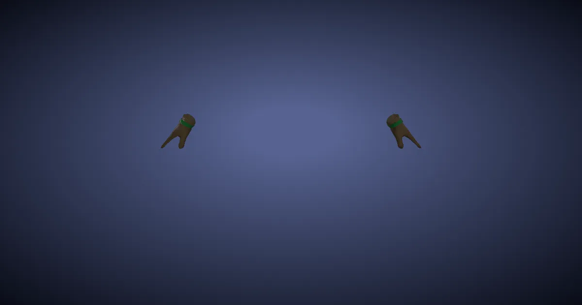 Rendu 3D de Gants des créations en cuir de gyuki