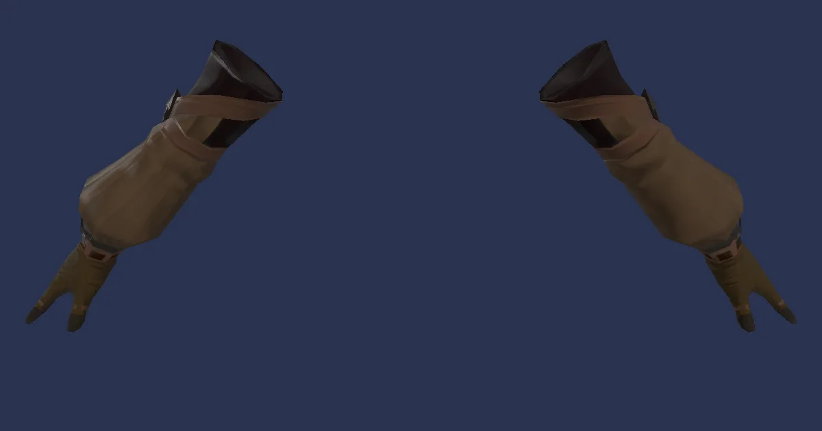 Pixie Cotton Sleeves of Crafting - 3D render