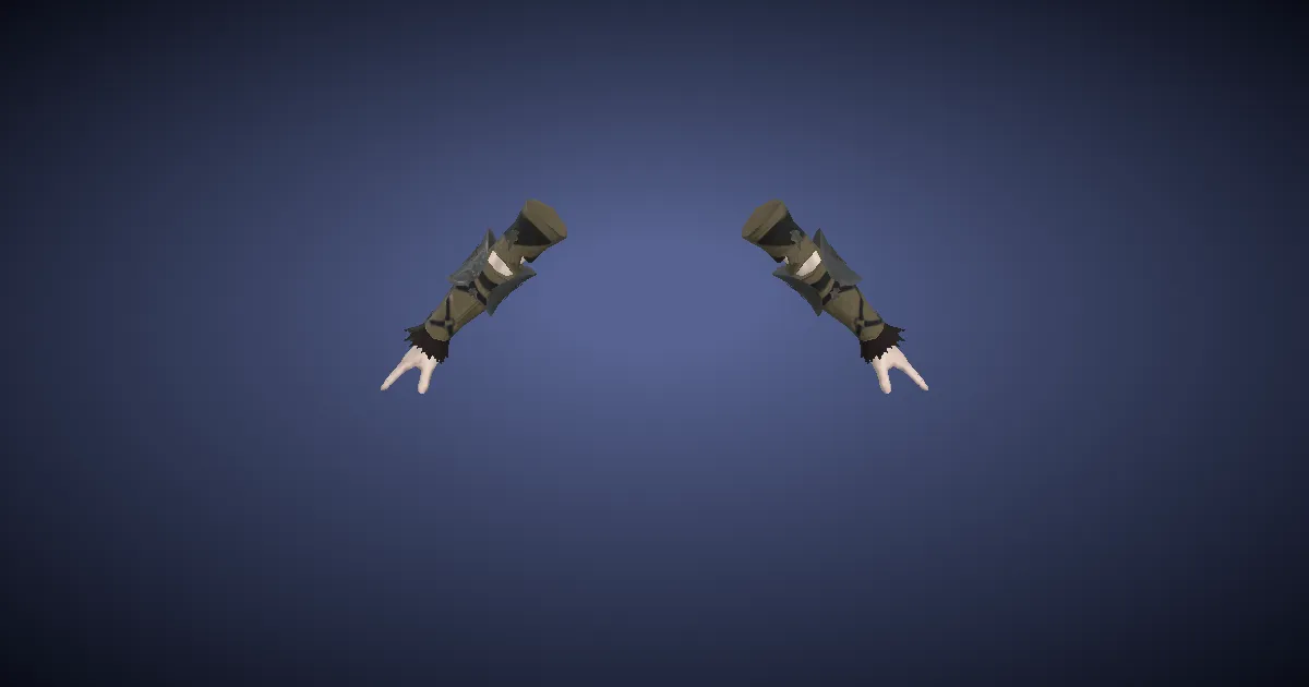 3D-Ansicht von Molybdän-Armschützer des Zielens