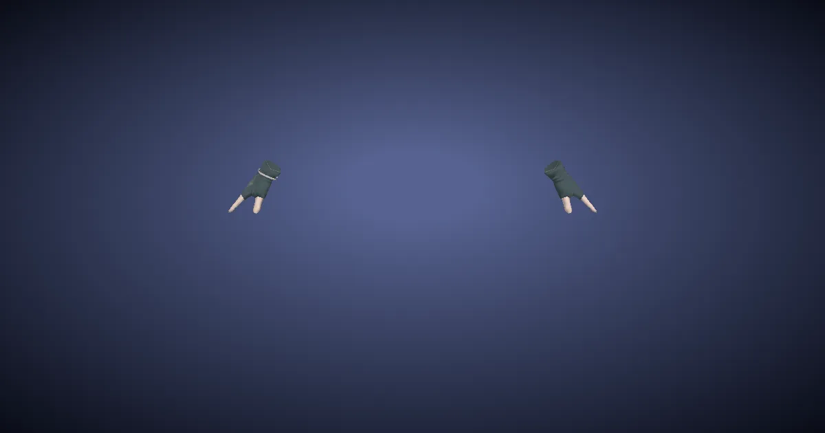 Saigaskin Halfgloves of Gathering - 3D render