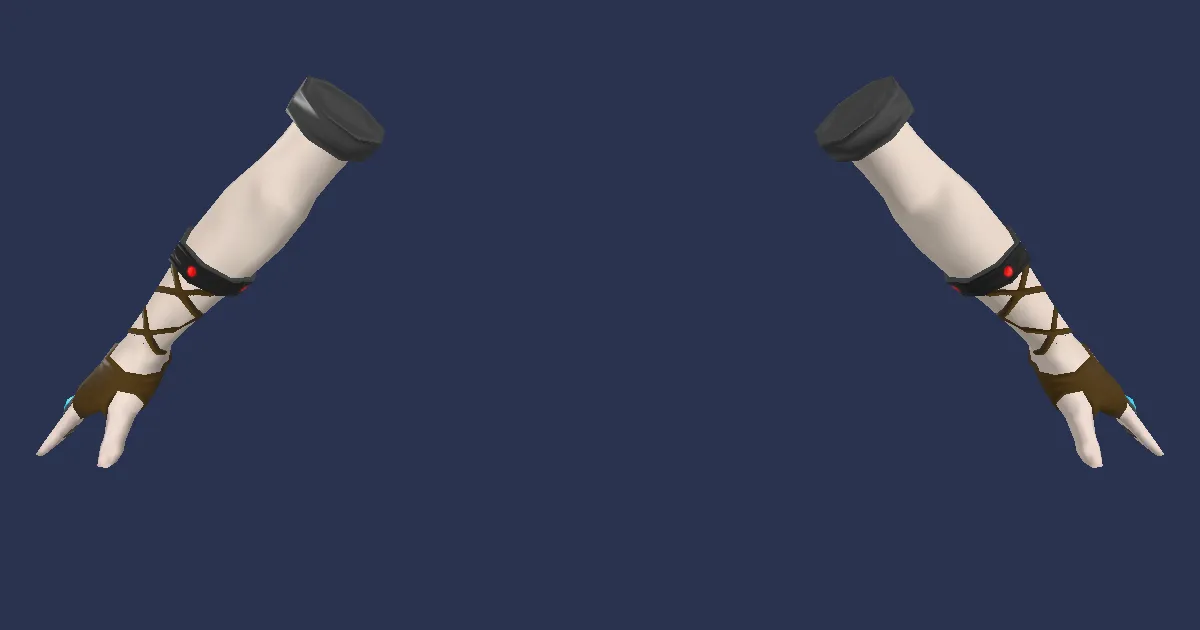 Pink Beryl Halfgloves of Casting - 3D render