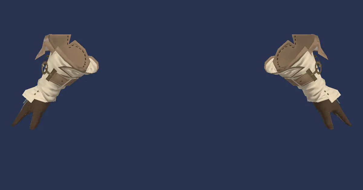 Swallowskin Gloves of Striking - 3D render