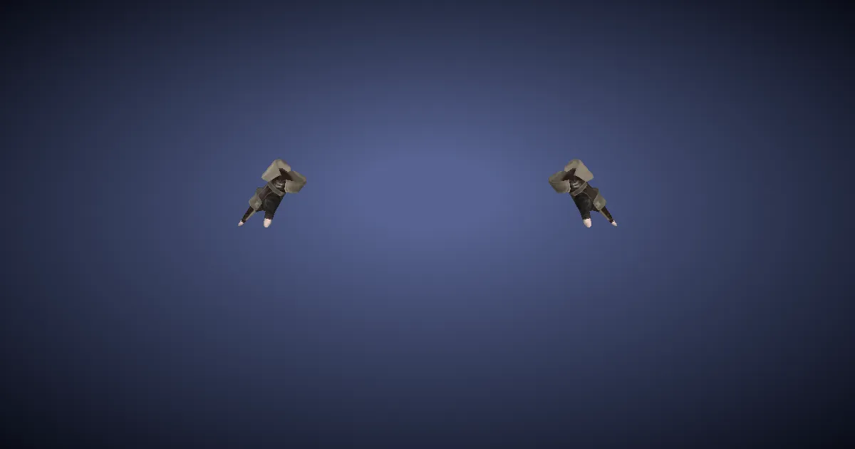 3D-Ansicht von Gomphotheriumleder-Fingerlinge des Handwerks