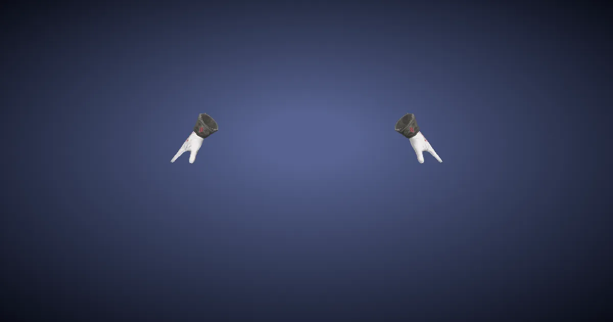 3D-Ansicht von Modifizierte Exarchen-Handschuhe der Heilung