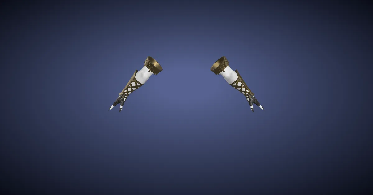 Rendu 3D de Canons d'avant-bras hrothgars