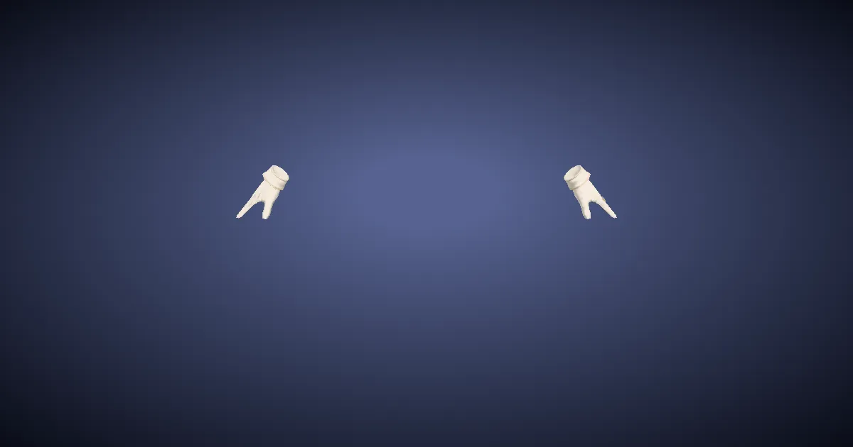 3D-Ansicht von Arkanaut-Handschuhe des Schlagens +1