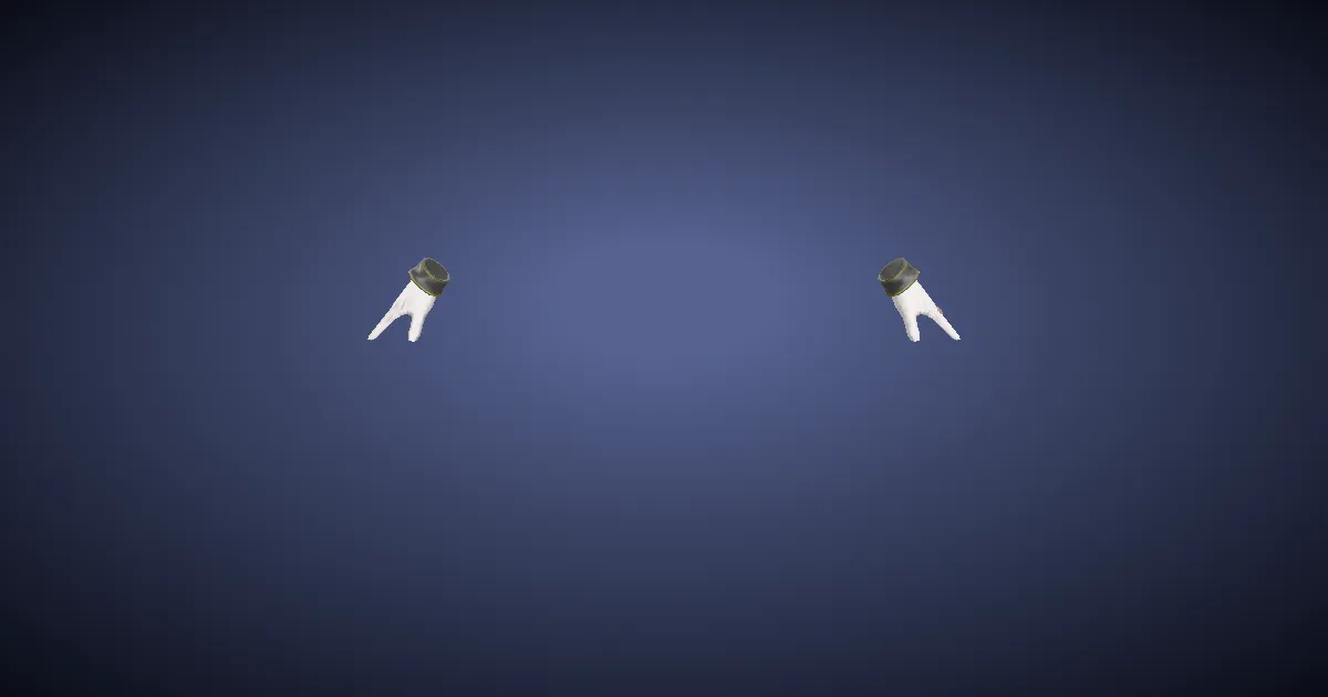 3D-Ansicht von Arkanaut-Handschuhe des Spähens +2