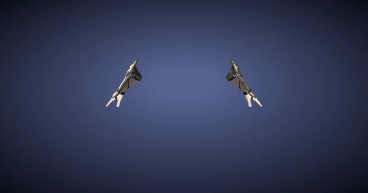 Phantom Vision Vambraces of Fending +2 - 3D render