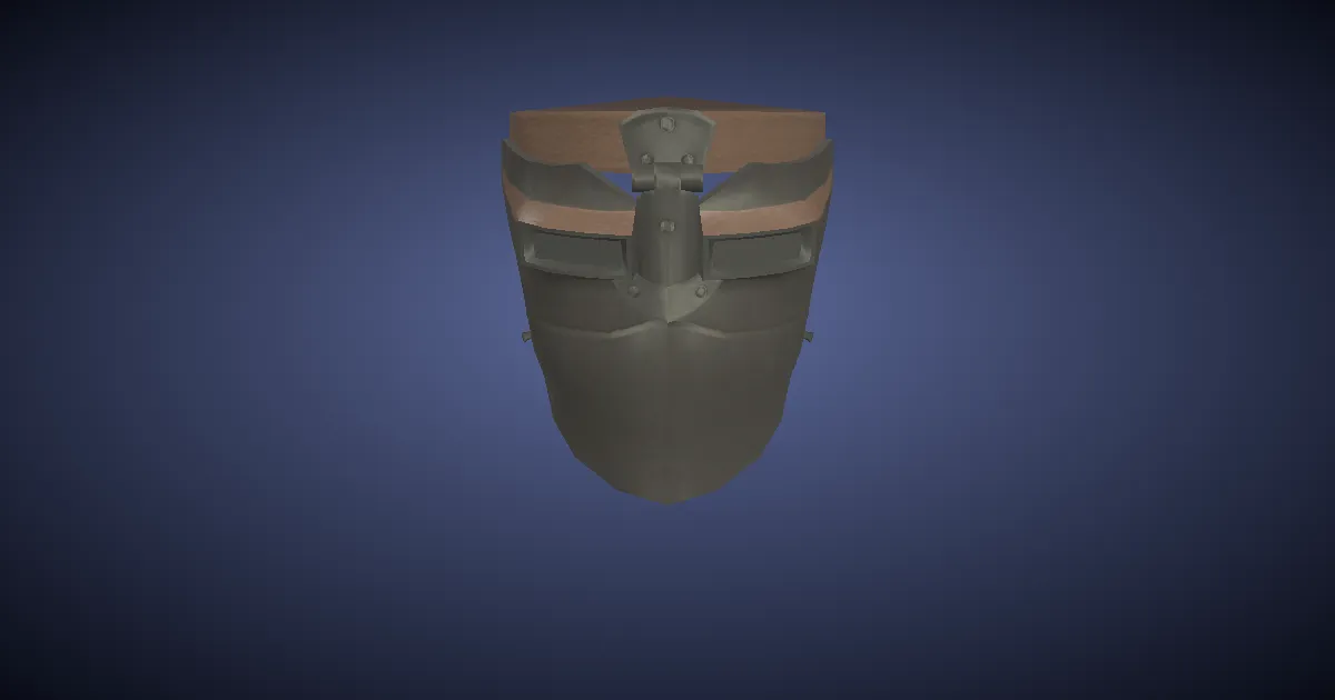 Initiate's Headgear - 3D render