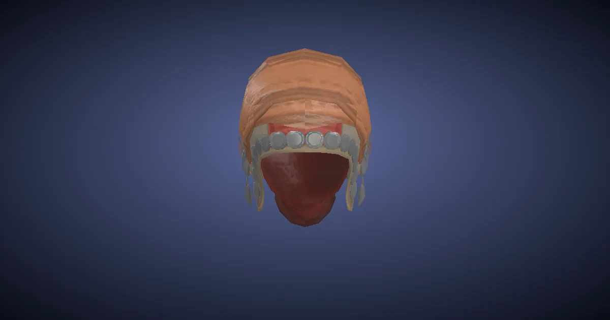 Woolen Coif of Gathering - 3D render