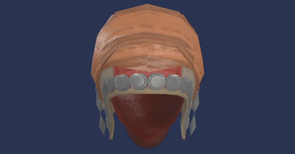 Woolen Coif - 3D render