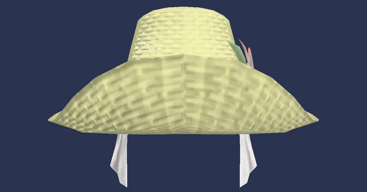 Stablemaid's Hat - 3D render
