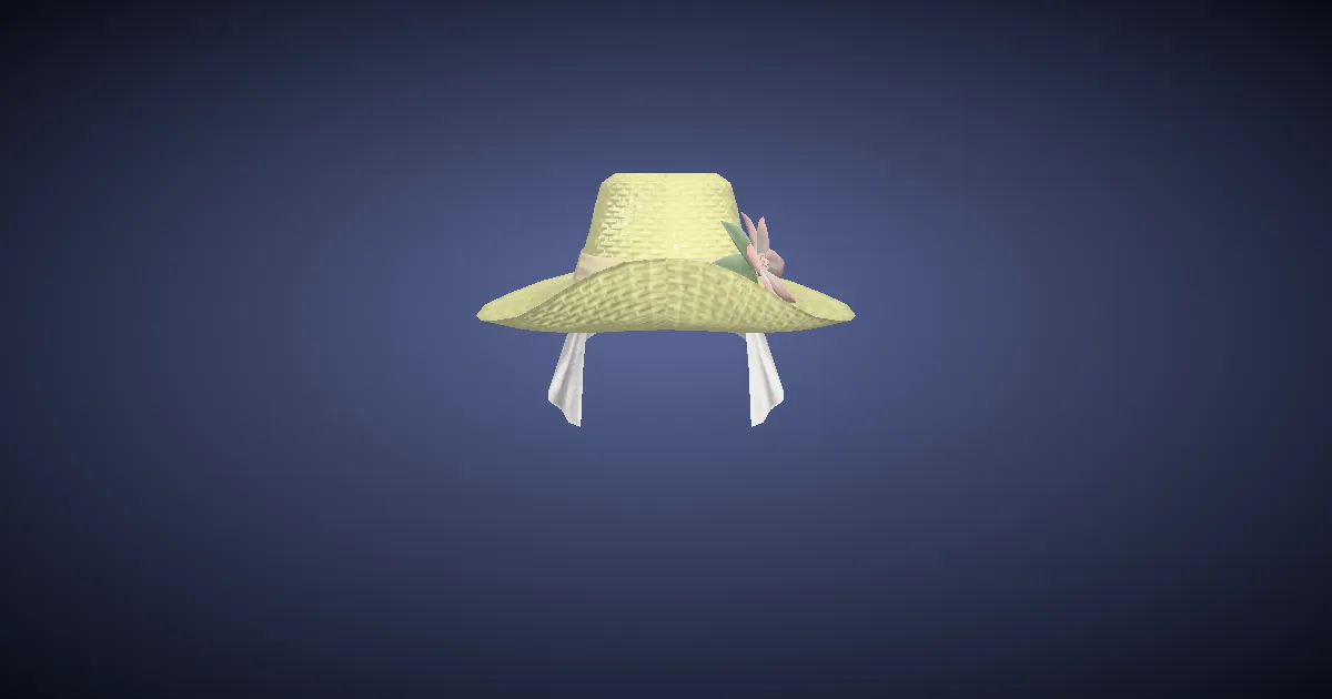 Stablehand's Hat - 3D render