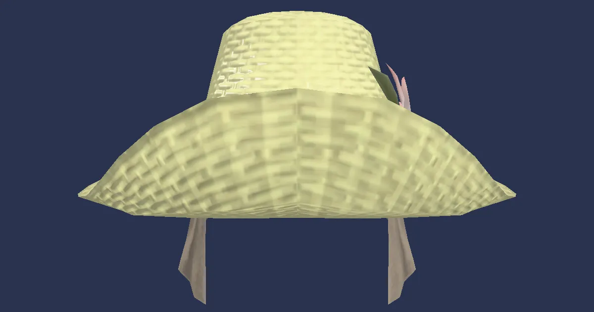 3D-Ansicht von Fischerhut