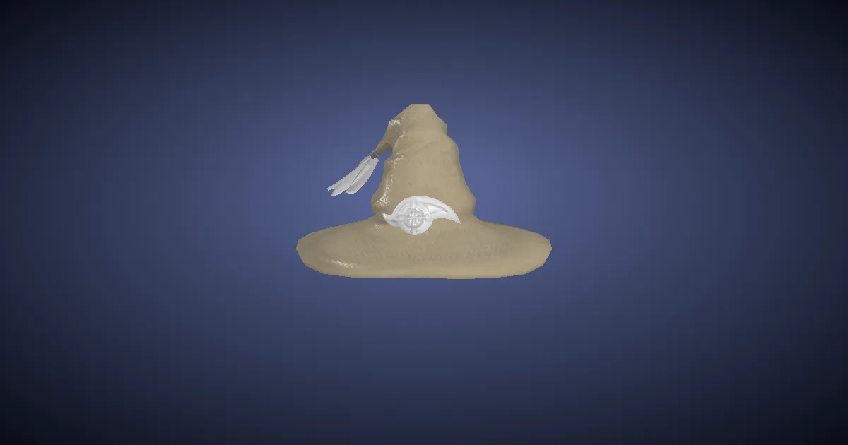 Hempen Hat - 3D render