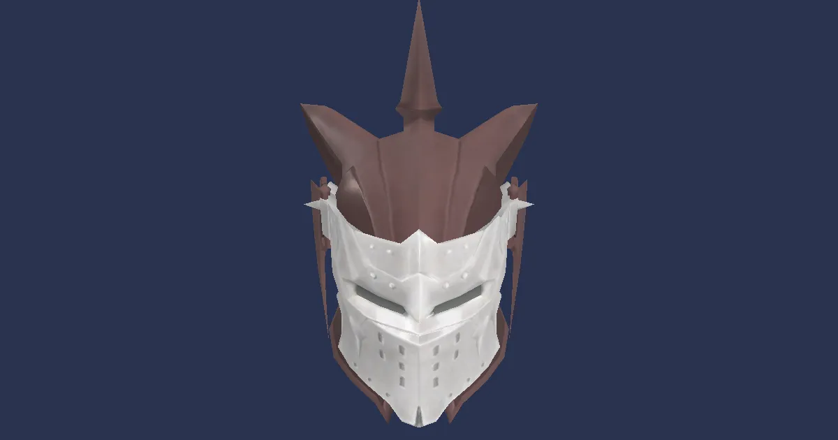 Bronze Barbut - 3D render