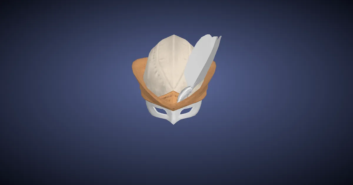 Hunting Hat - 3D render