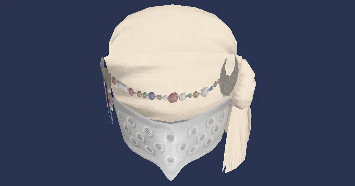 Cotton Turban - 3D render