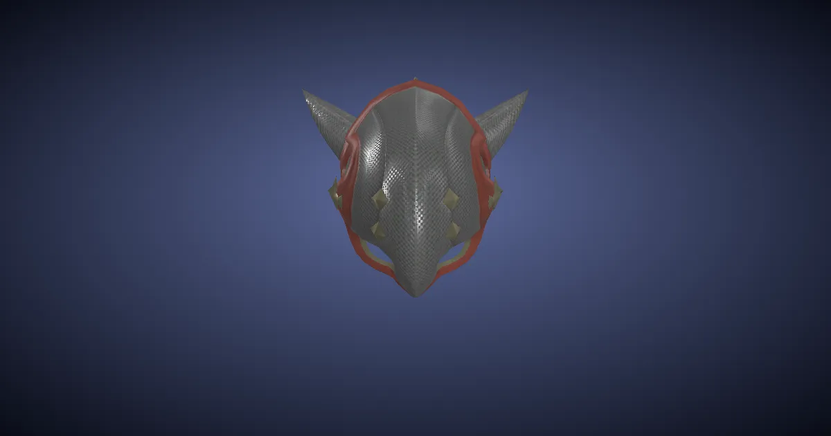 Rendu 3D de Heaume impérial réparé