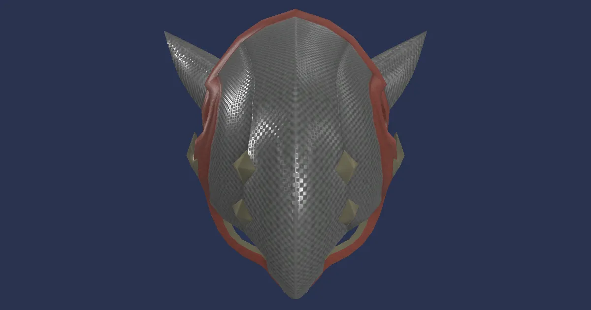 Rendu 3D de Heaume impérial réparé
