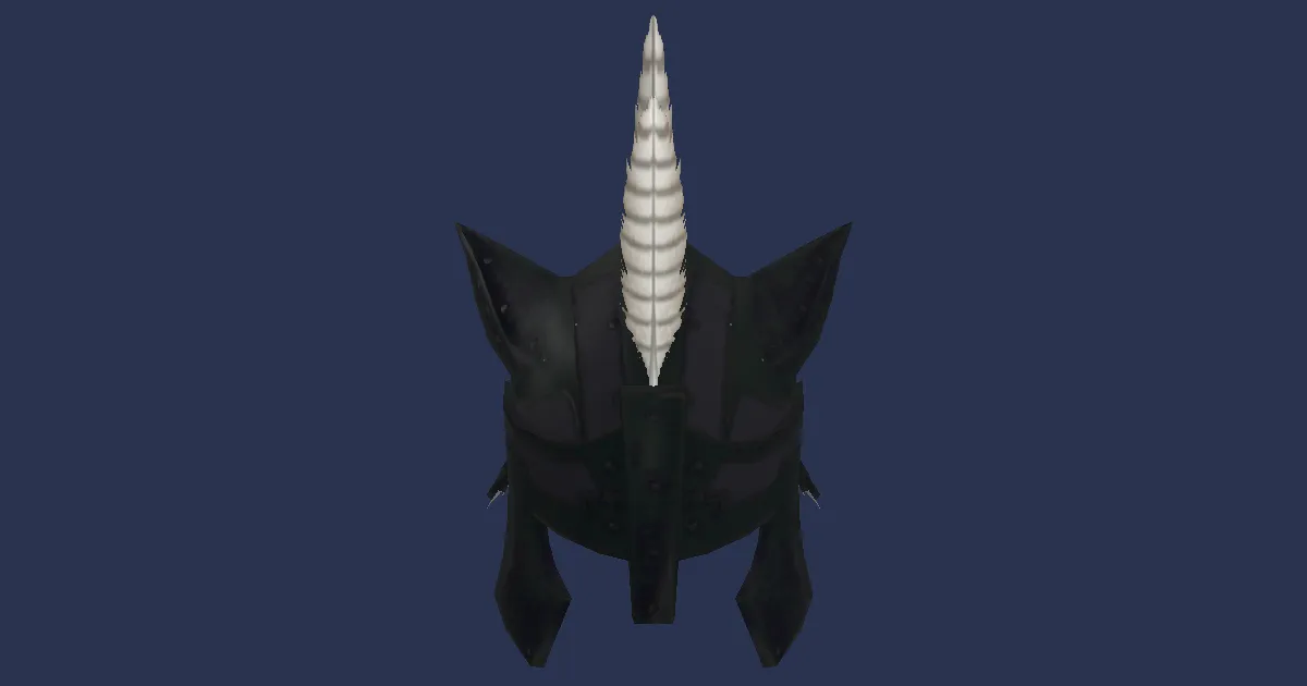 Rendu 3D de Sallet en fer