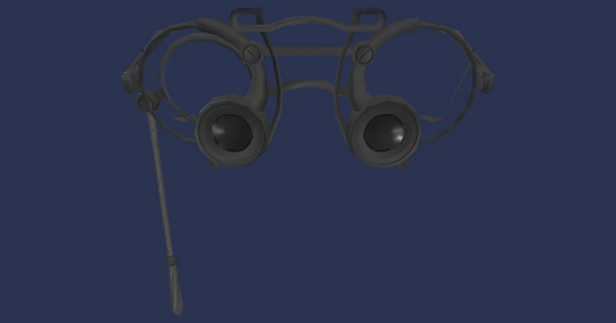 Hardsilver Magnifiers of Casting - 3D render