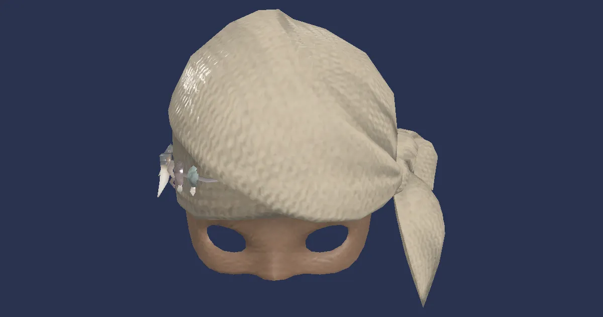 Rendu 3D de Bandana