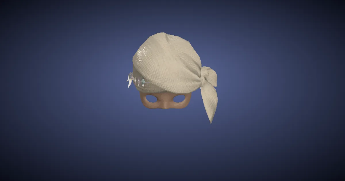 Hempen Bandana - 3D render