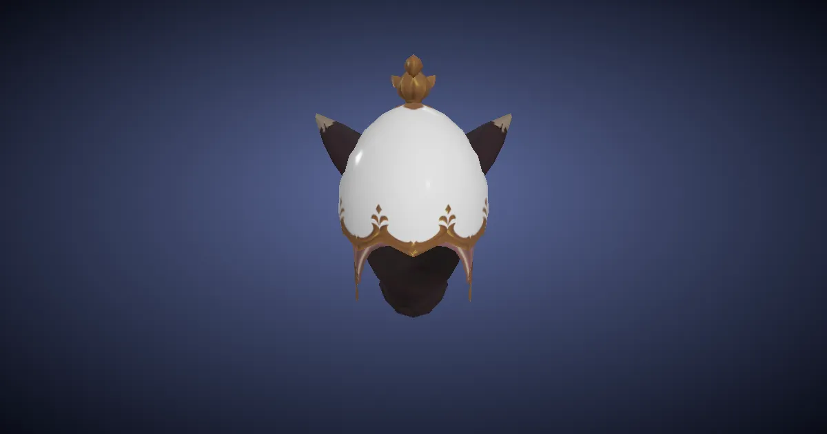 Pristine Egg Cap - 3D render