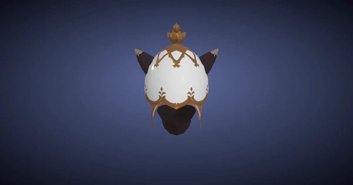 Rendu 3D de Couvrœuf de chocobo