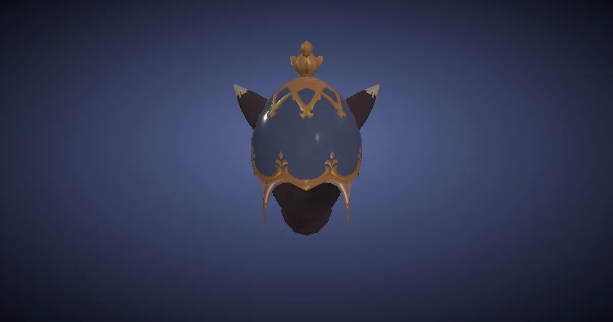 3D-Ansicht von Düstere Eierkappe