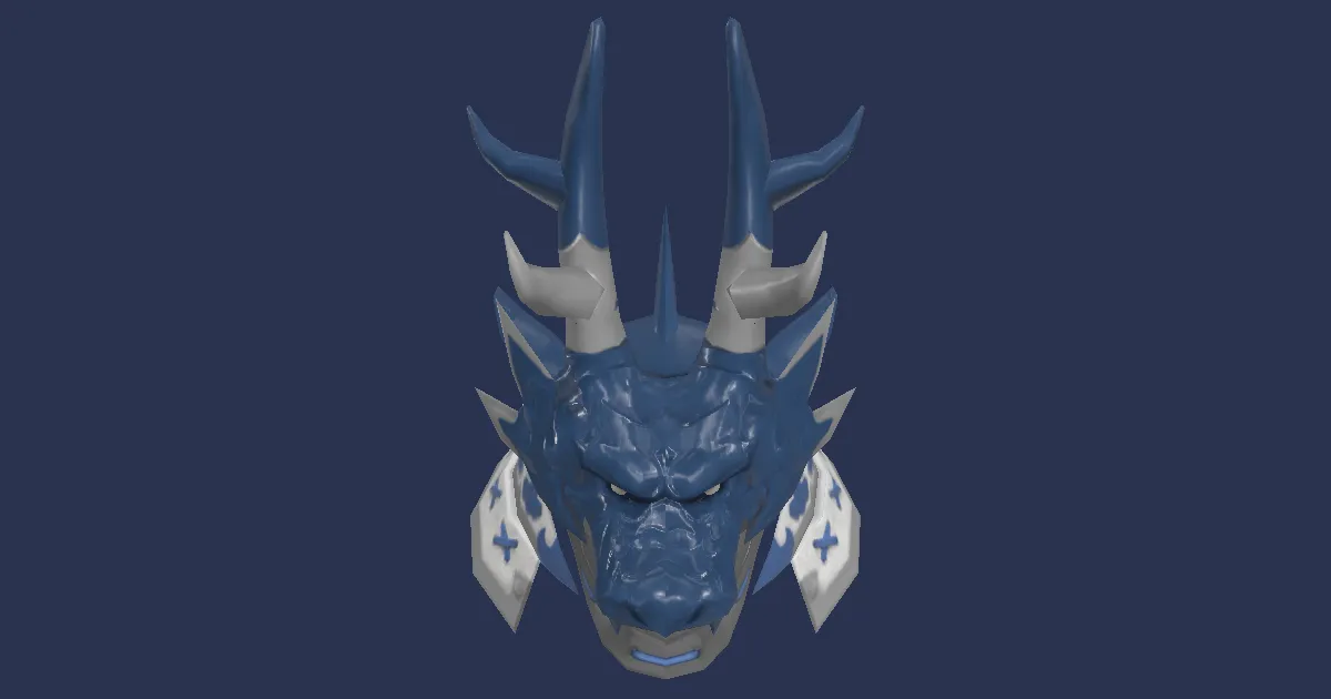 Rendu 3D de Kabuto dragon