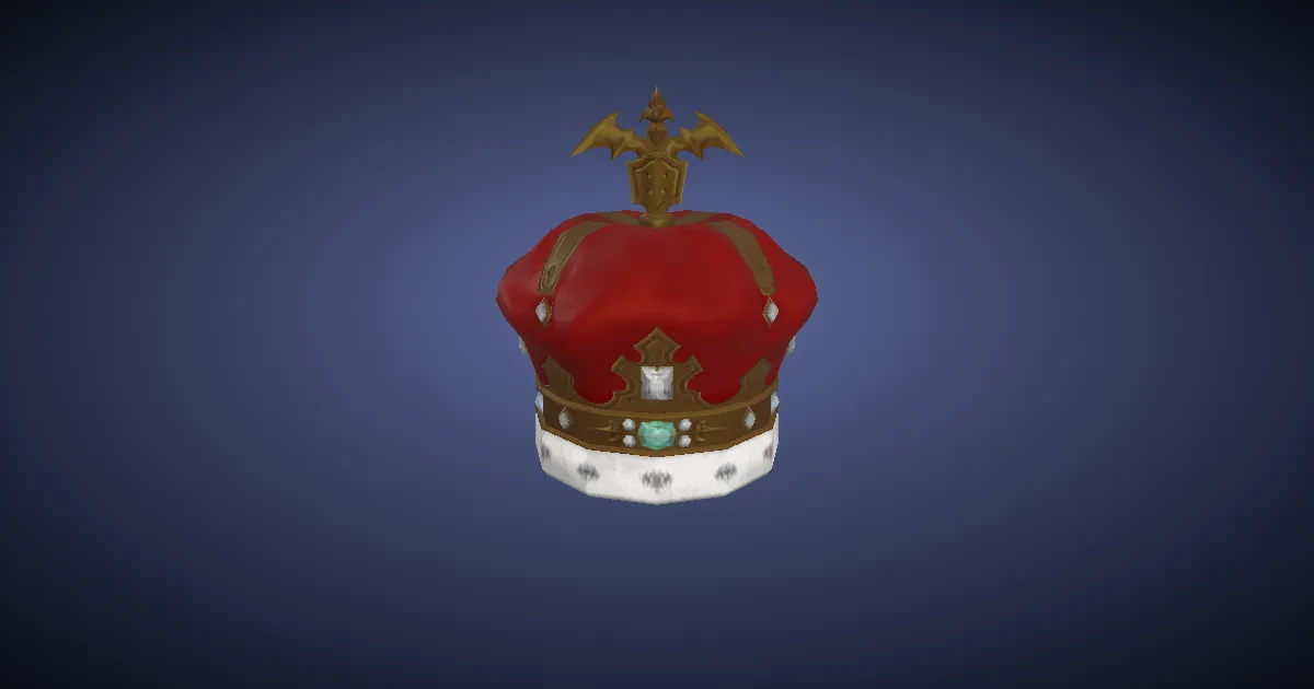 3D-Ansicht von Krone des Himmelsboten