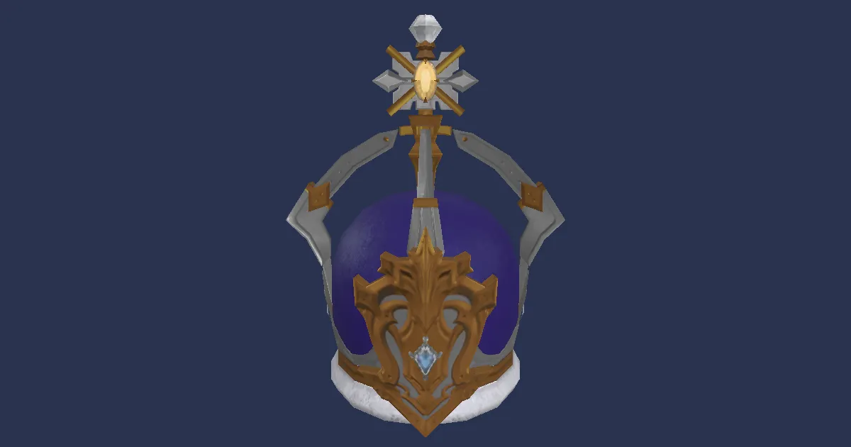 Rendu 3D de Couronne de chroniqueur