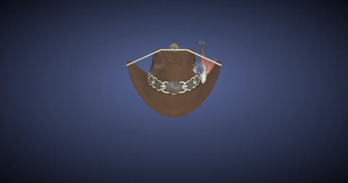 Hamlet Puller's Hat - 3D render