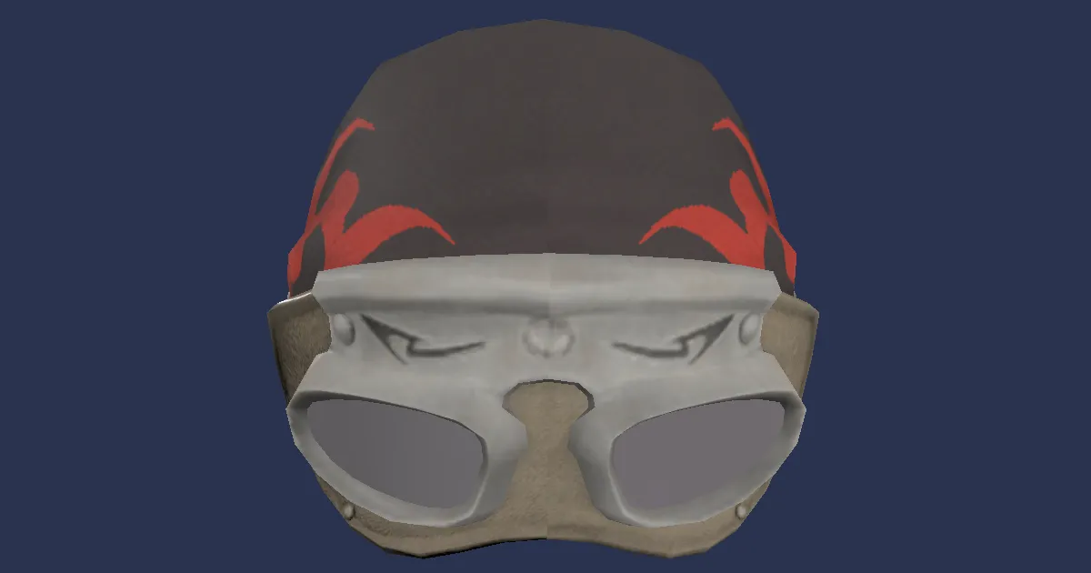 Rendu 3D de Lunettes de forgeron