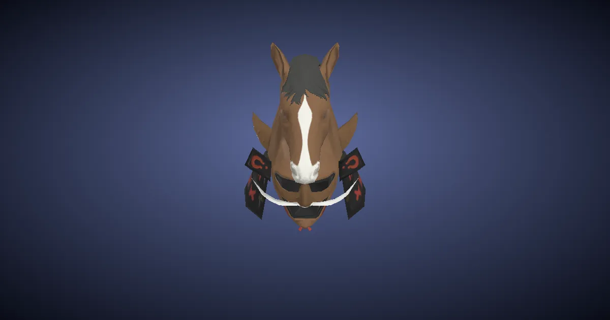 Uma Kabuto - 3D render