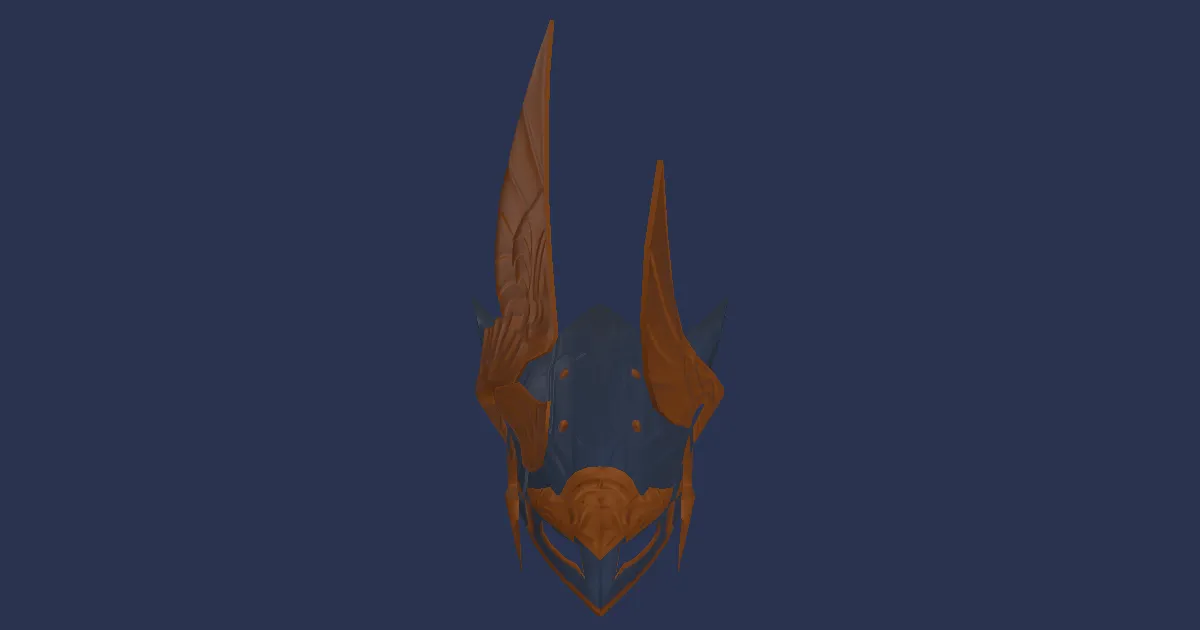 Astrum Helm - 3D render