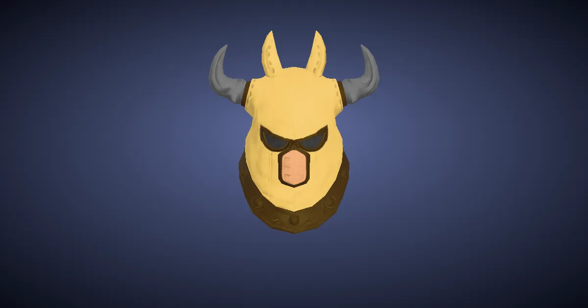 Thug's Mug - 3D render