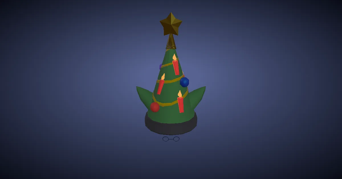 Starlight Sugarloaf Hat - 3D render
