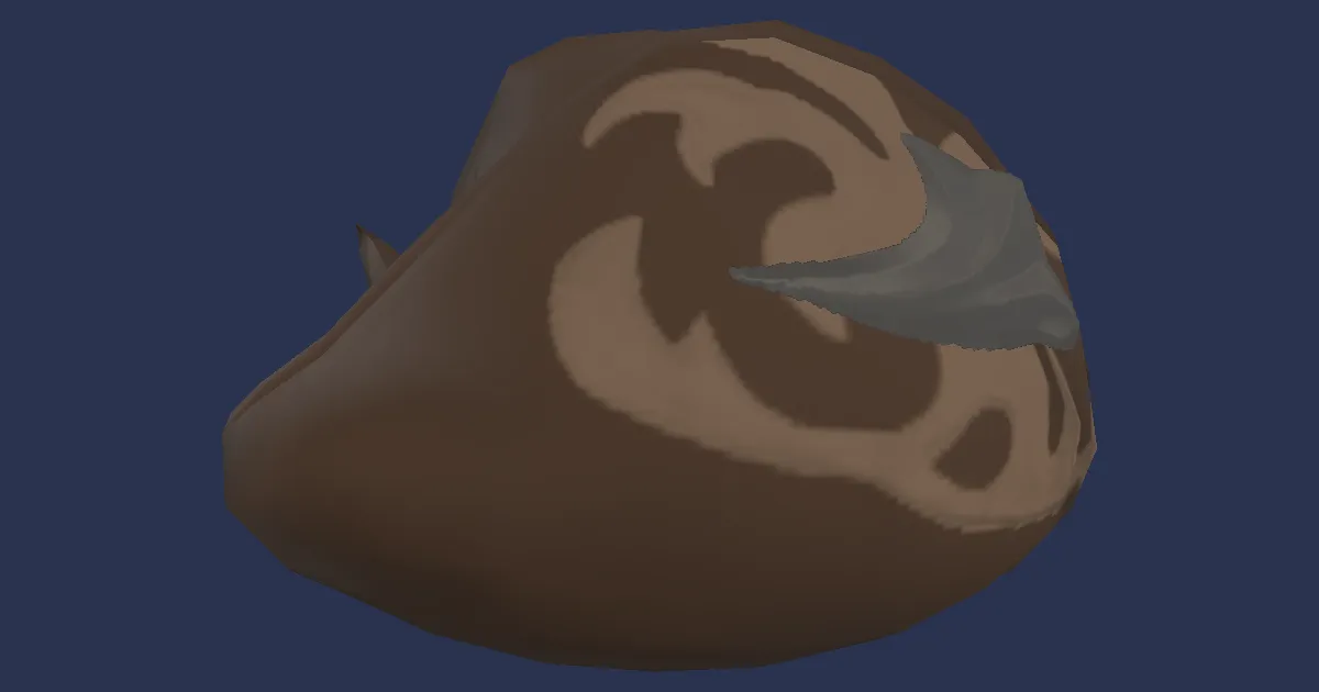 Dhalmelskin Bush Hat - 3D render