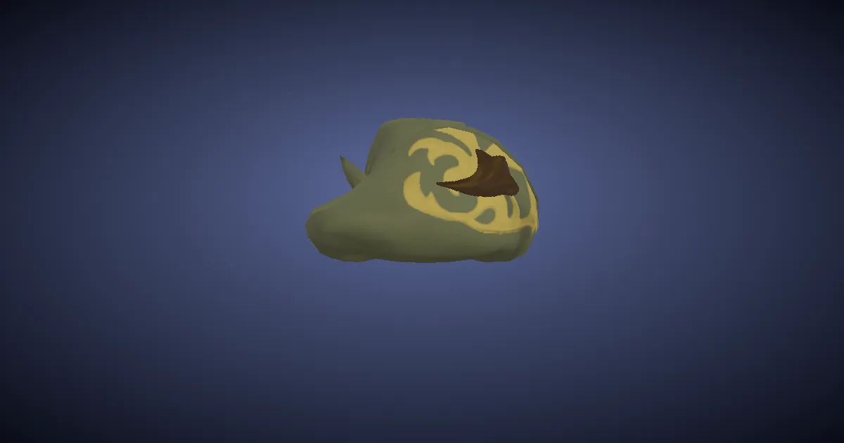 Gaganaskin Bush Hat - 3D render