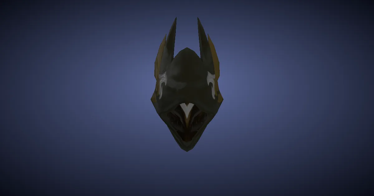 Rendu 3D de Capuche en moko écarlate