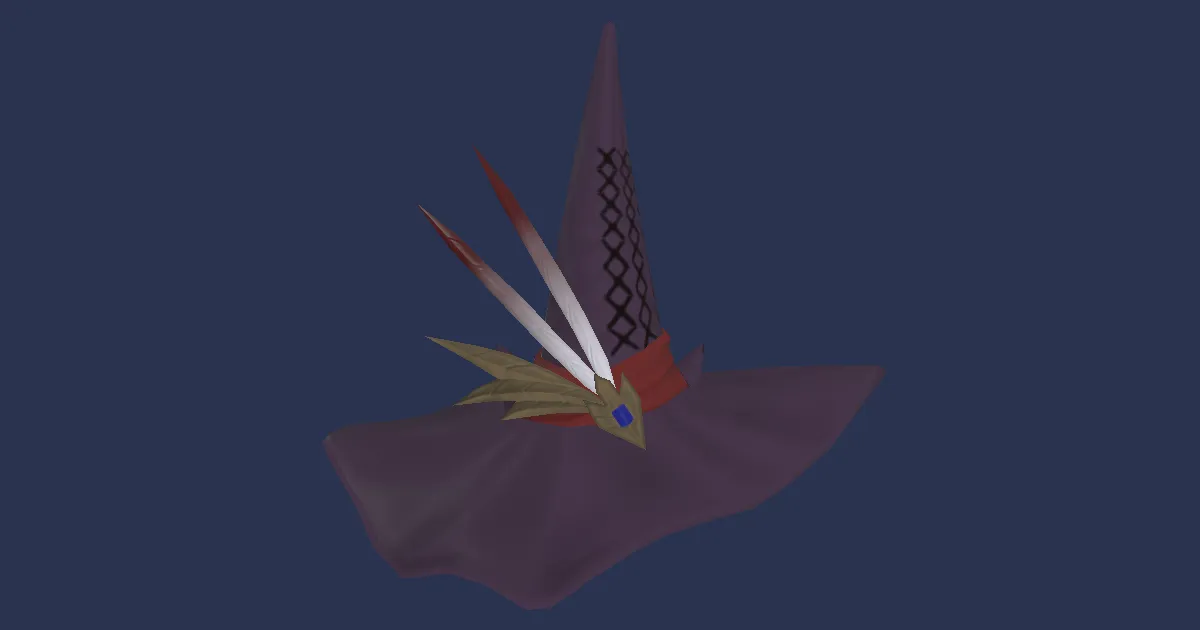 Kudzu Hat of Casting - 3D render