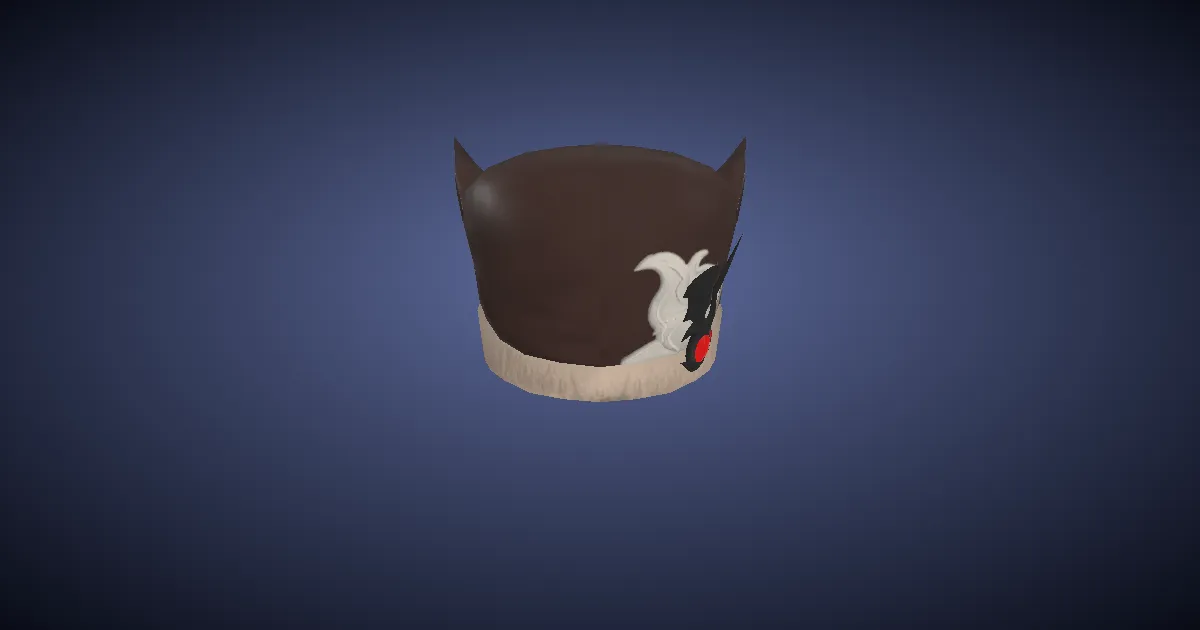 Augmented True Linen Cap of Scouting - 3D render